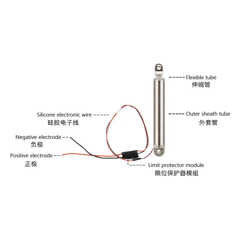 20mm stroke fast linear actuator